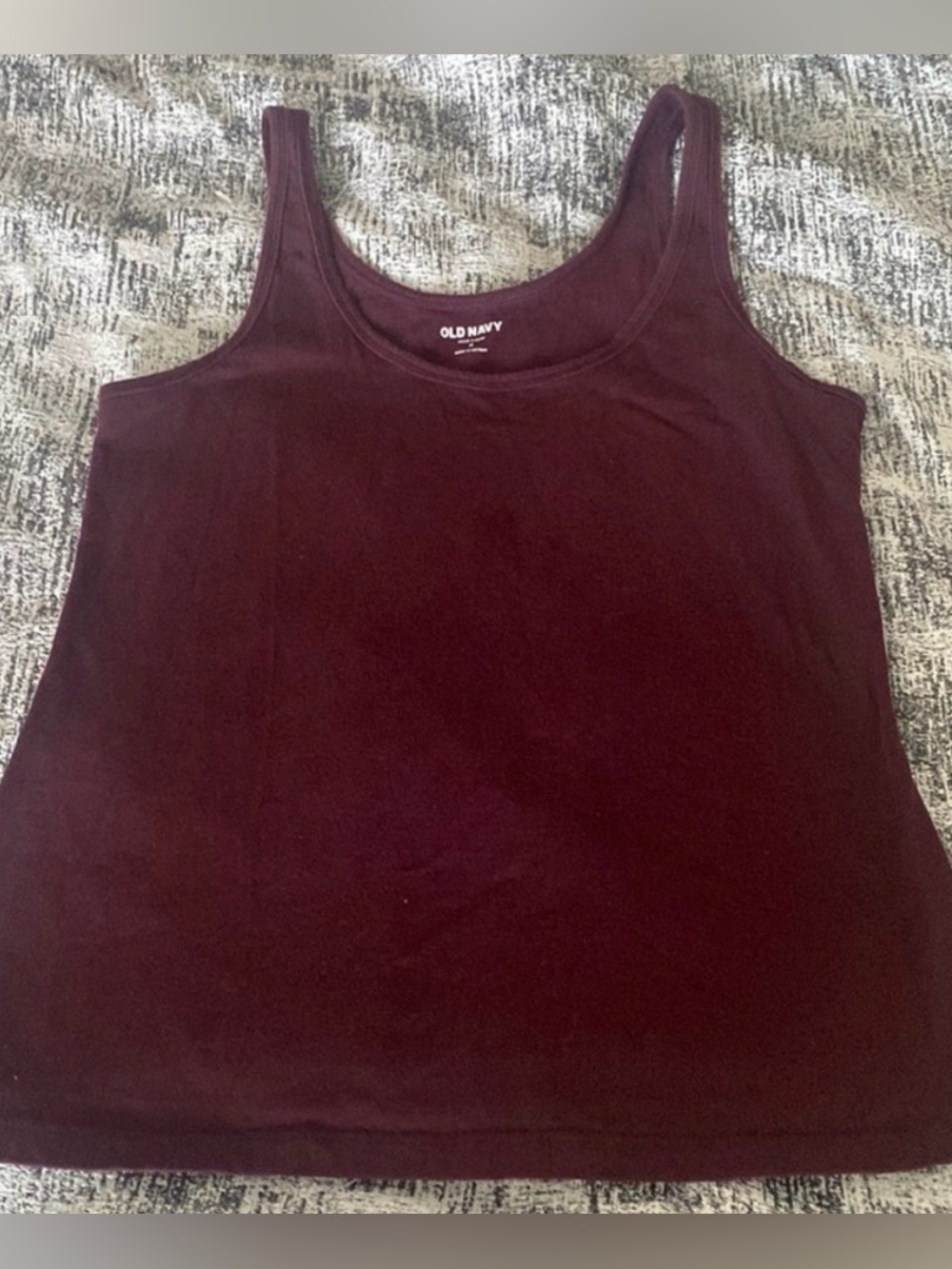 Old Navy First Layer Tank Plum Size Medium